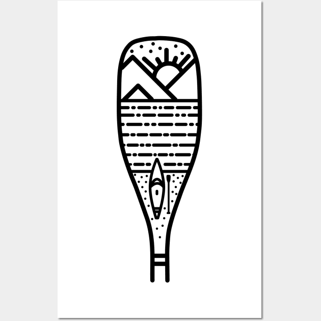 Stand Up Paddle merch Wall Art by comecuba67